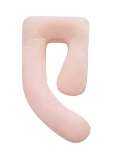 Dors Bien Pregnancy Pillow Cotton Peach 175x80x25cm  - Image 1