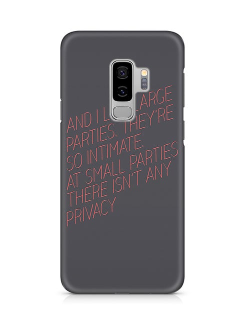 3D Print Protective Case Cover For Samsung Galaxy S9 Plus I Like Large Parties