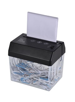 Portable Paper Shredder Cutter With Letter Opener Black/Clear - v1538387674/N18305083A_2