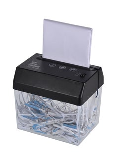 Tronxy Portable Paper Shredder Cutter With Letter Opener Black/Clear  - Image 2