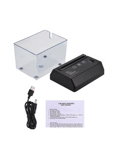 Tronxy Portable Paper Shredder Cutter With Letter Opener Black/Clear  - Image 3