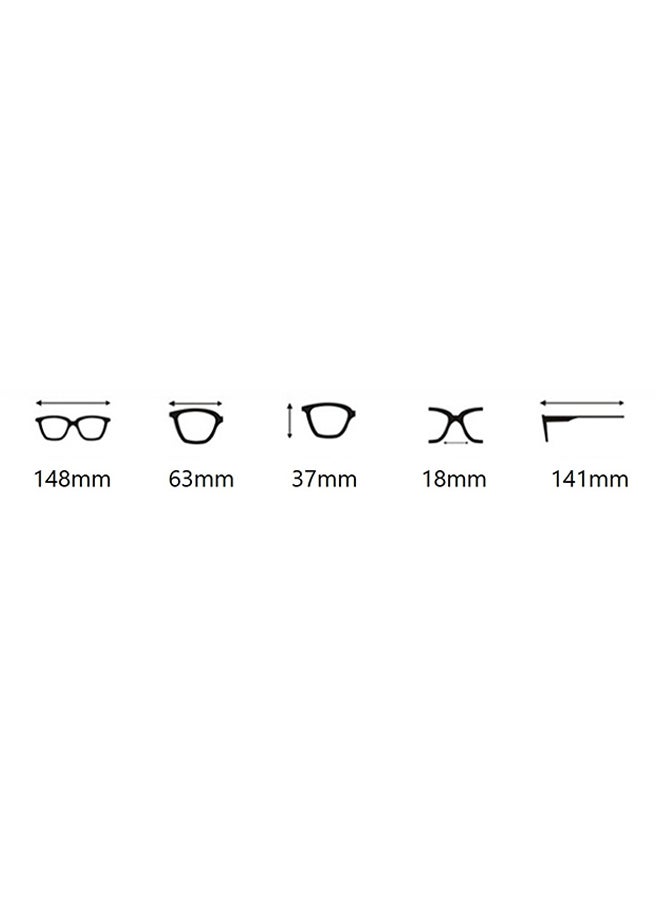 hikulity women Shield Eyeglass Frames  - Image 3