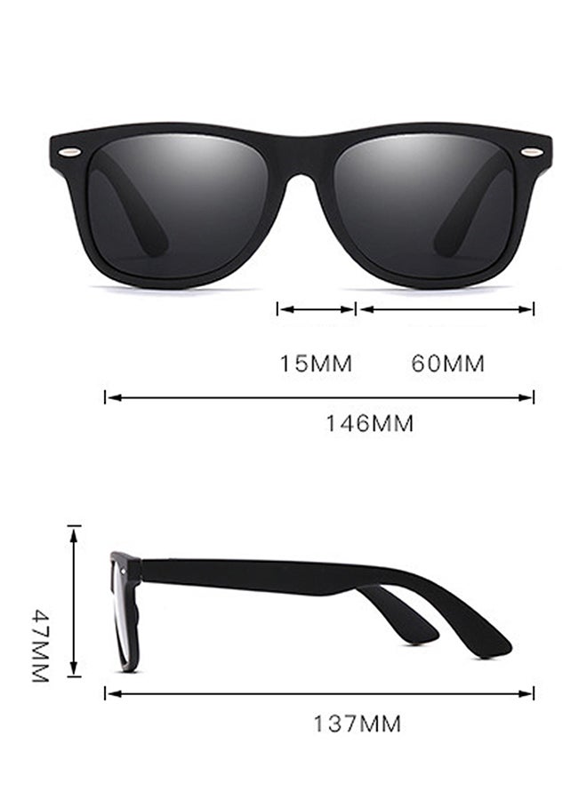 hikulity UV Protected Clubmaster Sunglasses  - Image 3