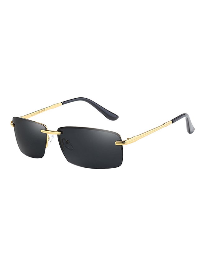 hikulity Men's UV Protected Rectangular Sunglasses  - Image 1