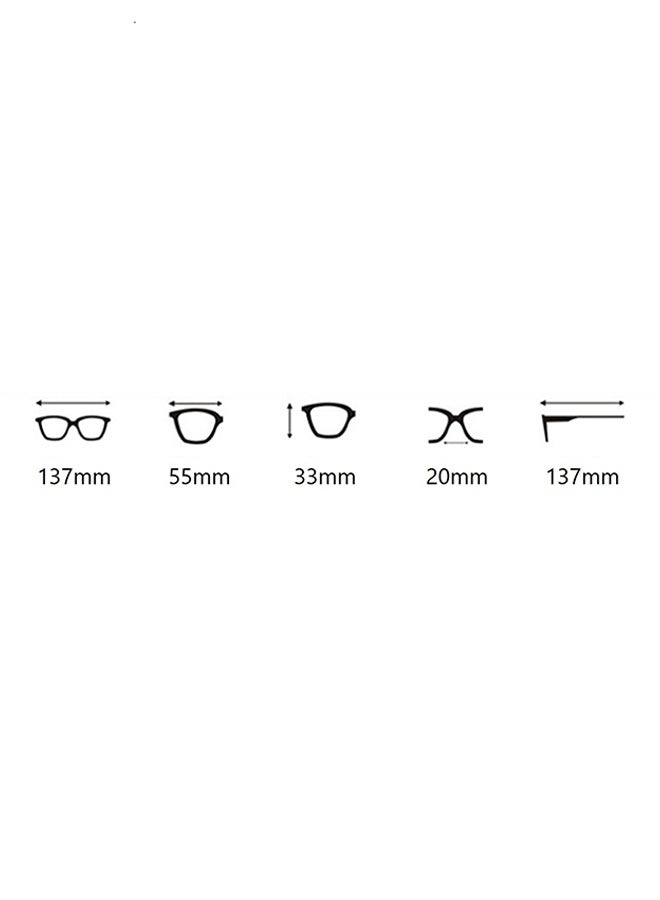 hikulity Women's Cat Eye Eyeglass Frames  - Image 3