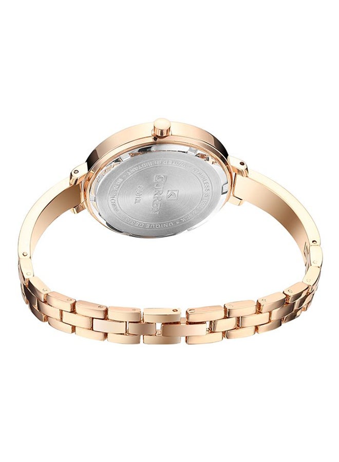 women Stainless Steel Analog Watch WT-CU-9012-GO1#D1