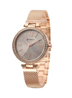 women Stainless Steel Analog Watch WT-CU-9011-RGO#D2 - 26 mm - Rose Gold