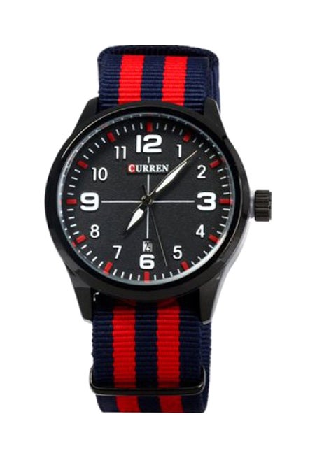 Men's Canvas Analog Watch WT-CU-8195-B1