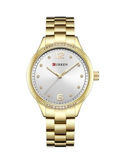 women Stainless Steel Analog Watch WT-CU-9003-GO1#D1 - 26 mm - Gold