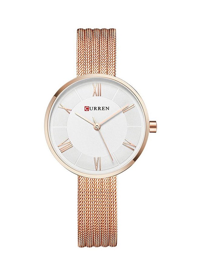 CURREN - women Stainless Steel Analog Watch WT-CU-9020-RGO#D2 - 26 mm - Rose Gold - Image 1