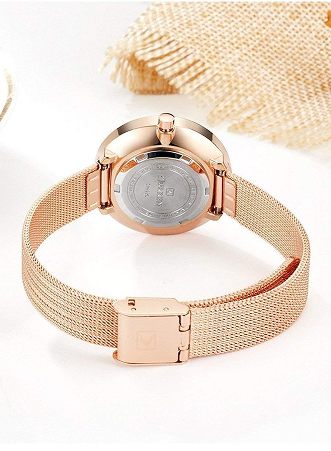 CURREN - women Stainless Steel Analog Watch WT-CU-9020-RGO#D2 - 26 mm - Rose Gold - Image 1