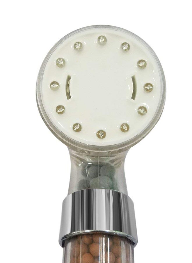 LED Equipped Shower Head Silver/Grey 25x8cm - Image 4