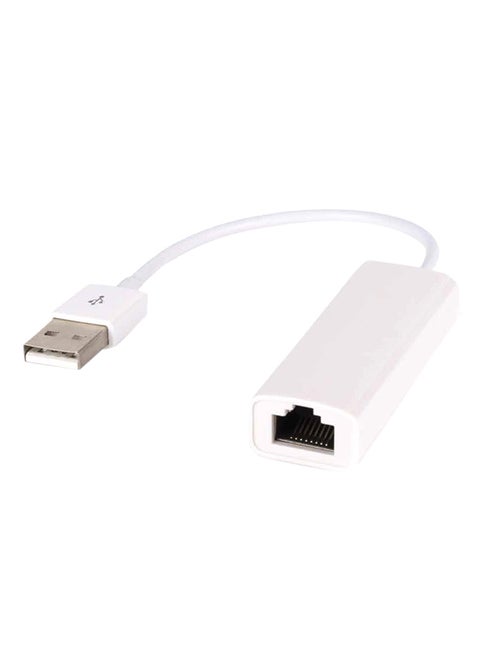 محول USB إلى إيثرنت أبيض