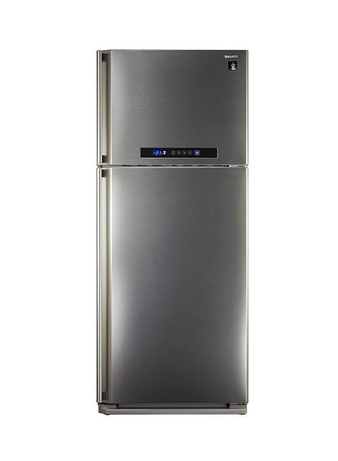 Double Door Refrigerator 384L SJ-PC48A(ST) Silver