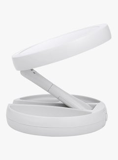 Abody LED Lighted Makeup Mirror Stand Desk With Storage Box White  - Image 3