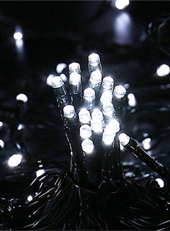 Generic LED Solar String Light 12M IP65 Waterproof 100 5V White 12meter  - Image 4