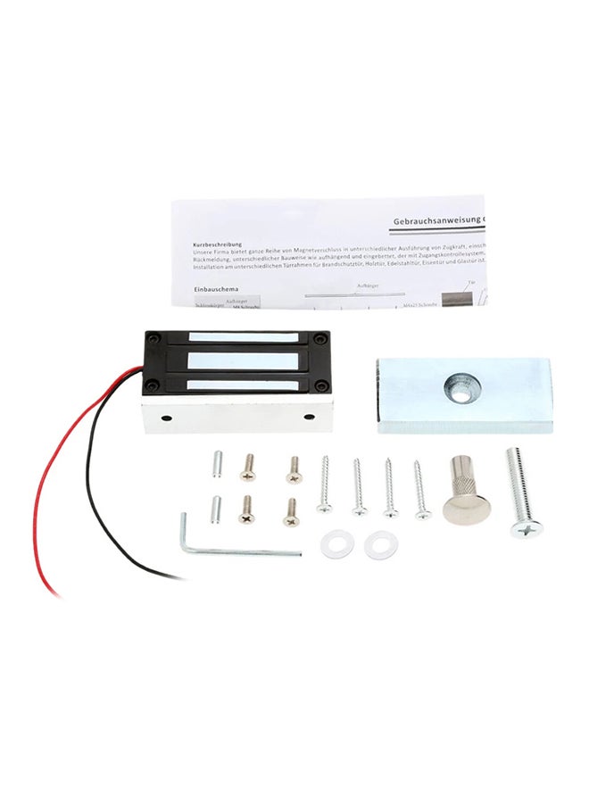 Generic - Electric Magnetic Lock For Door Black/White - Image 1