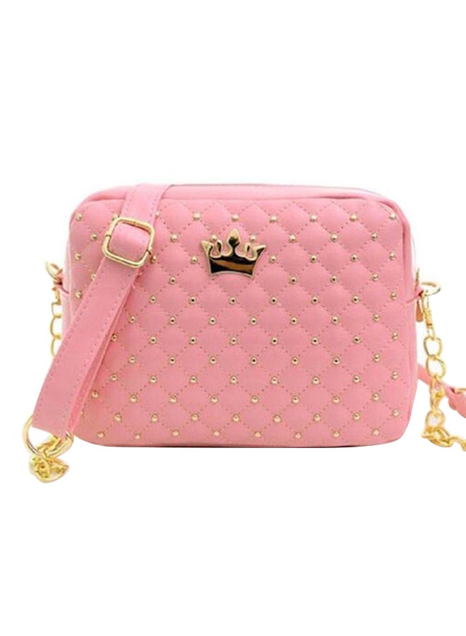 Detachable Crossbody Bag Pink