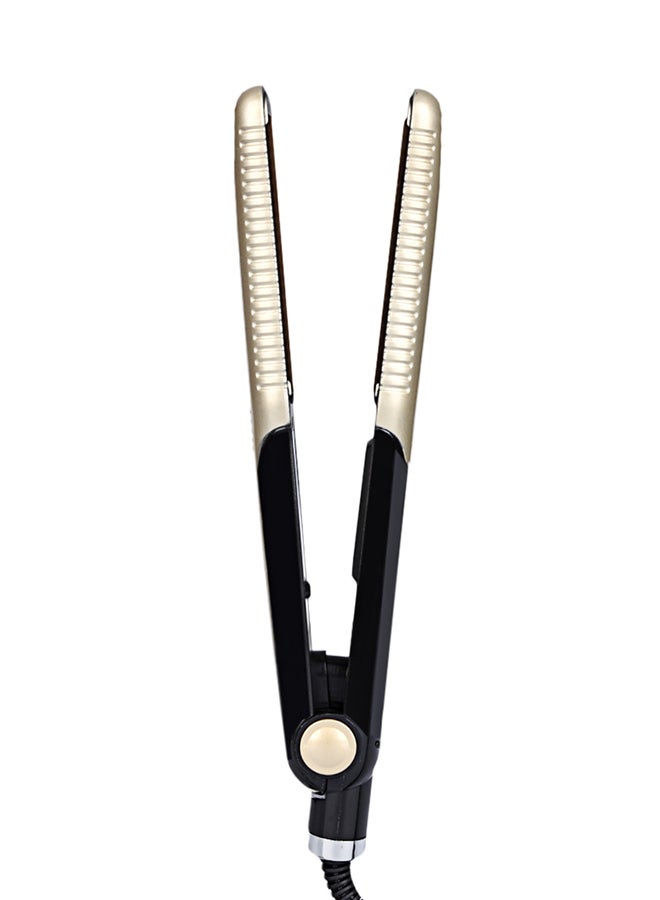 Kemei Hair Straightener Km - 327 Golden/Black - Image 1