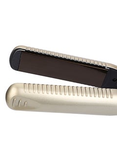 Kemei Hair Straightener Km - 327 Golden/Black  - Image 3