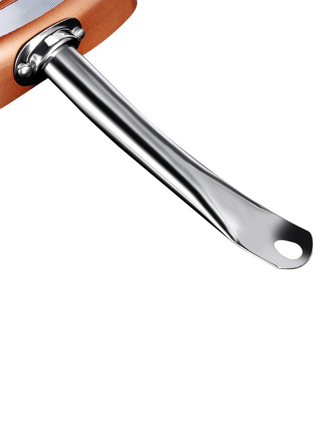 Non-stick Frying Square Grill/Pan/Skillet With Ceramic Coating Copper 9.5-inchinch - Image 3