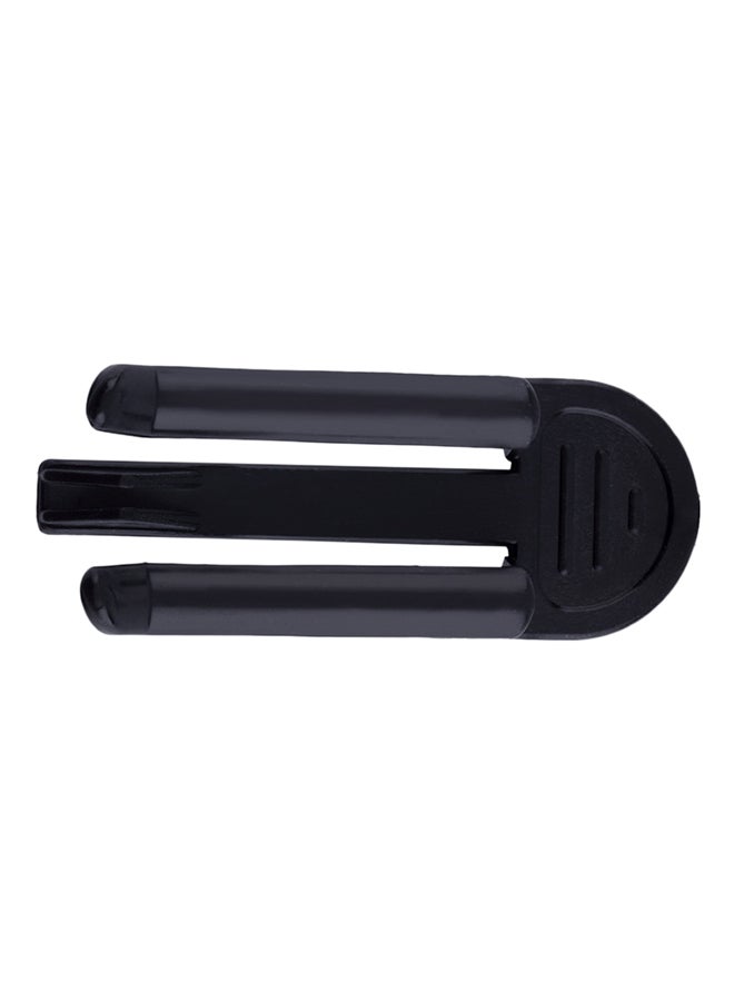 10-Pieces Trash Can Clamp/Waste Bin Bag Holder Black 8.5 x 3centimeter - Image 3