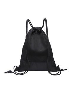 Generic Outdoor Sport String Backpack Black  - Image 2