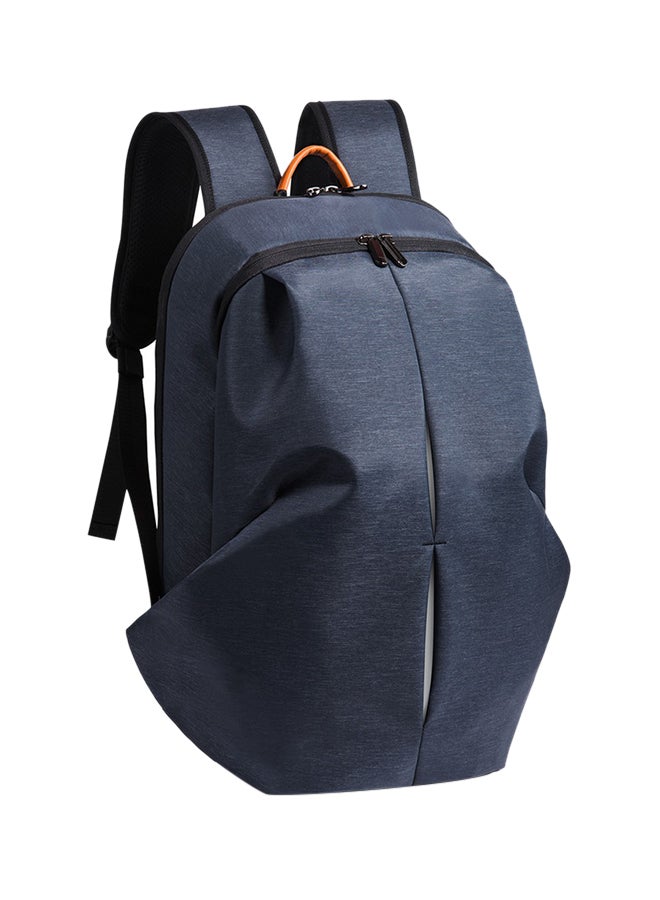 Laptop Backpack With USB Charging Port Slate Blue - Image 3