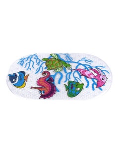 Generic Cartoon Printed Bath Rug Multicolour 71x37centimeter  - Image 1