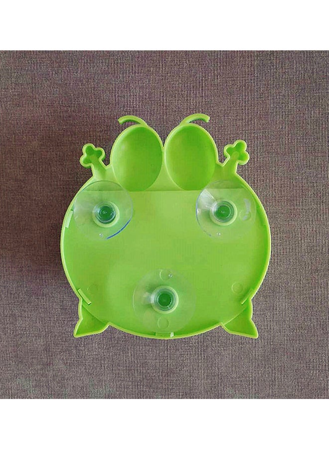 Generic Frog Design Toothbrush Holder Green 11x5cm  - Image 2
