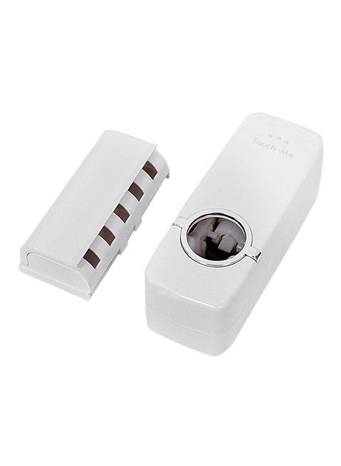 5-Piece Automatic Toothbrush Holder Multicolor 0.2 x 6 x 6cm