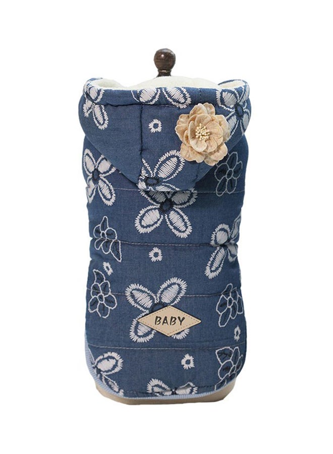 جاكيت شتوي للكلاب الأليفة أزرق داكن 2XL - Image 1