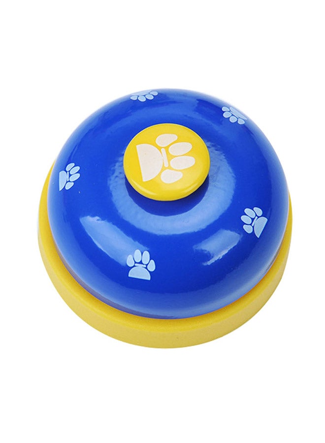 جرس تدريب للكلاب الأليفة أزرق/أصفر