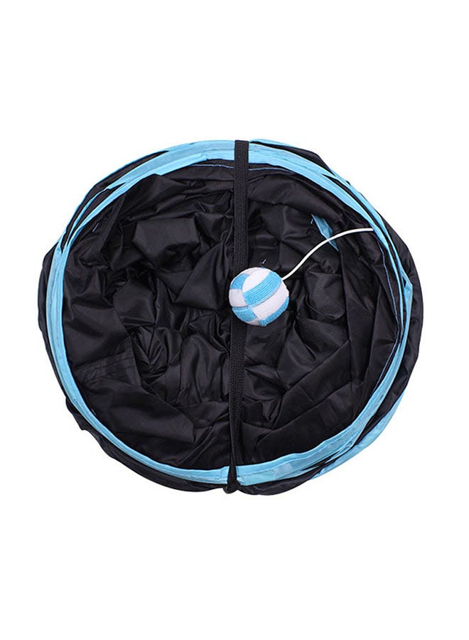 لعبة نفق اختباء بثلاثة اتجاهات للحيوانات الأليفة الأسود / الأزرق - Image 3