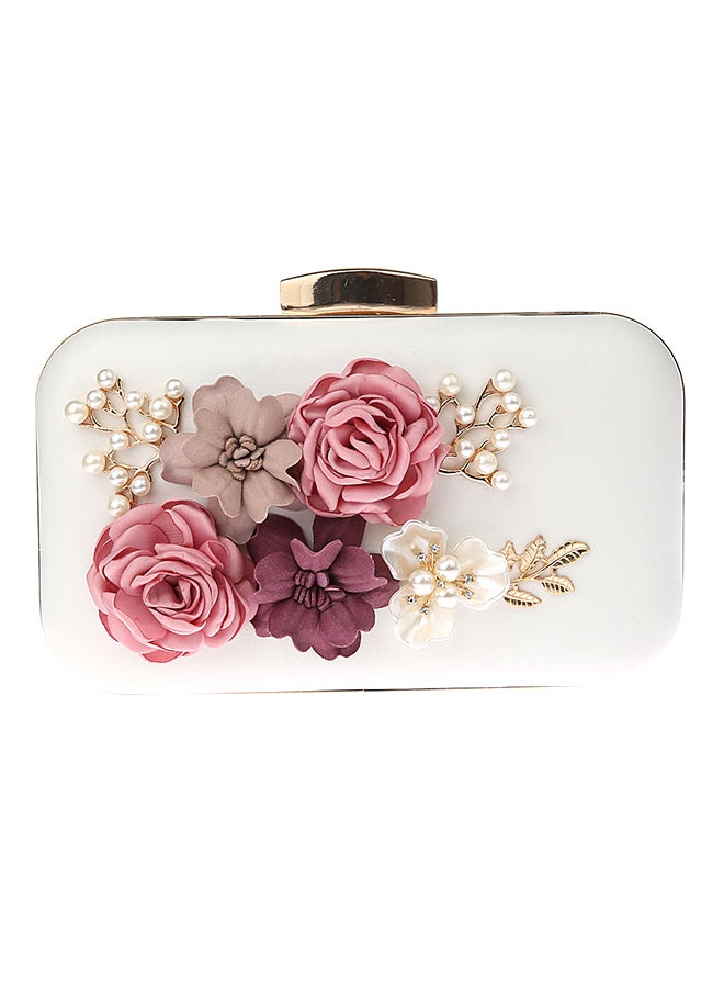 Generic - 3D Detail Design Clutch White - Image 1