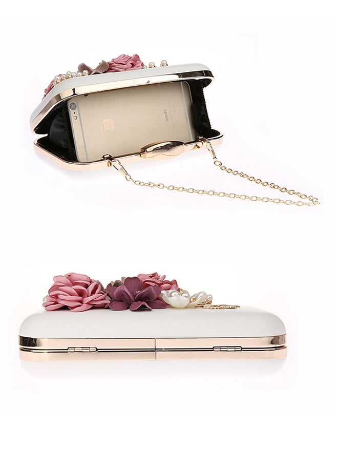 Generic - 3D Detail Design Clutch White - Image 1