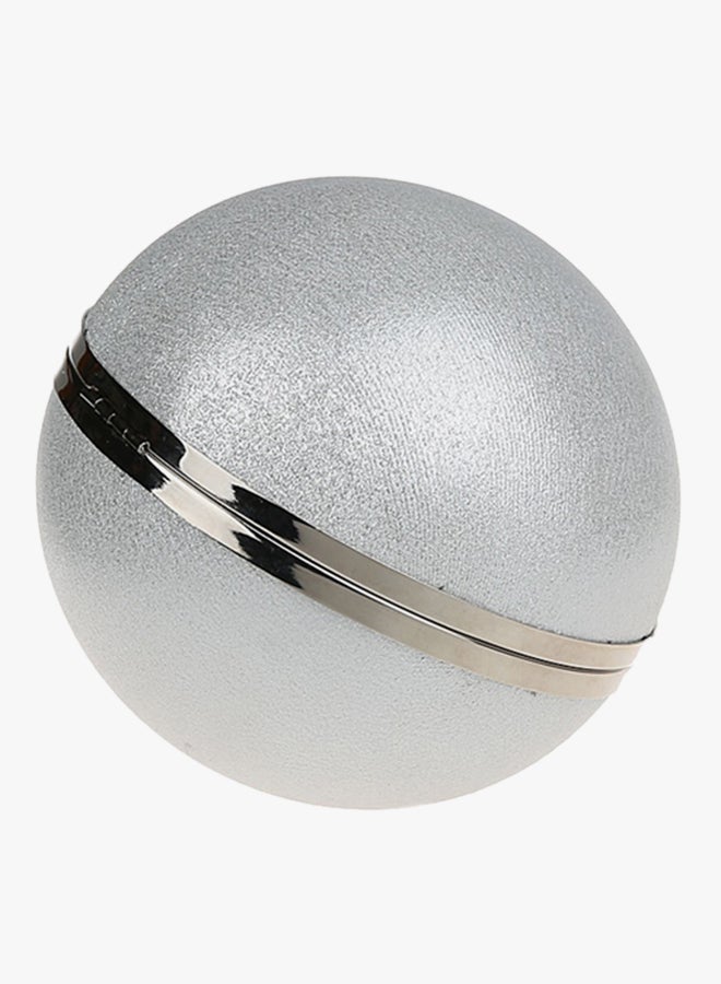Generic - Sequin Spherical Clutch Silver - Image 1