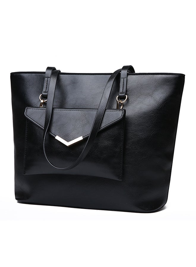 Elegant Tote Bag Black  - Image 2