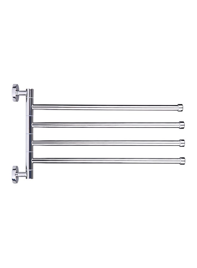 homgeek Stainless Steel Towel Bar Silver 356grams  - Image 1