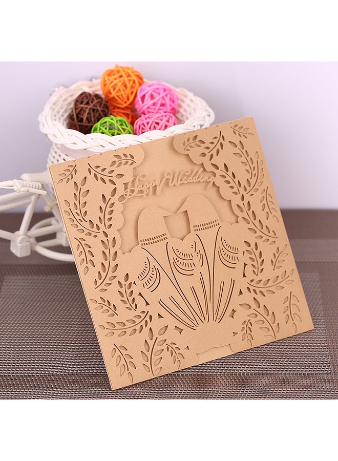 مجموعة حامل بطاقات دعوة من 10 قطع - Image 4