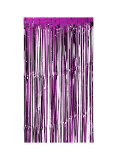 Generic Metallic Foil Fringe Curtain 100x200cm  - Image 1