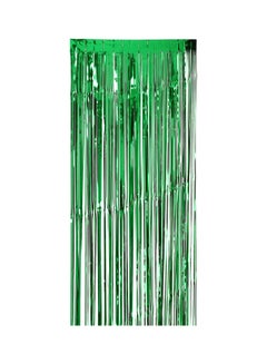 Generic Metallic Foil Fringe Curtain 92x245cm  - Image 1