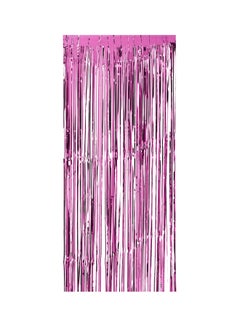 Generic Metallic Foil Fringe Curtain 92x245cm  - Image 1
