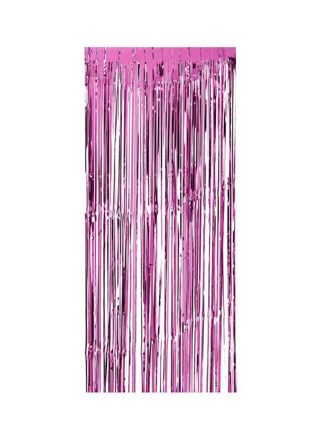 ماركة غير محددة ستائر معدنية بتصميم شراشيب من رقائق ذهبية 92x245سم  - Image 1