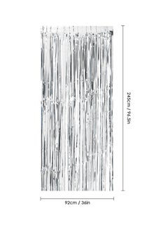 Generic Metallic Foil Fringe Curtain  - Image 2