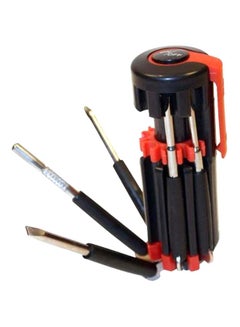 Multi-Function Screwdriver With Scout Set Black/Red/Silver
