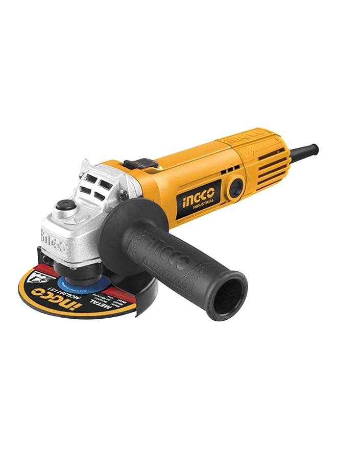 INGCO Electric Angle Grinder 710W Yellow/Black/Silver