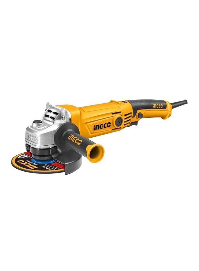 INGCO Electric Angle Grinder 1010W Yellow/Black/Silver