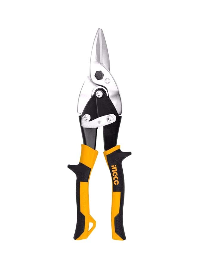 INGCO Hand Aviation Snip Black/Yellow/Silver 10inch