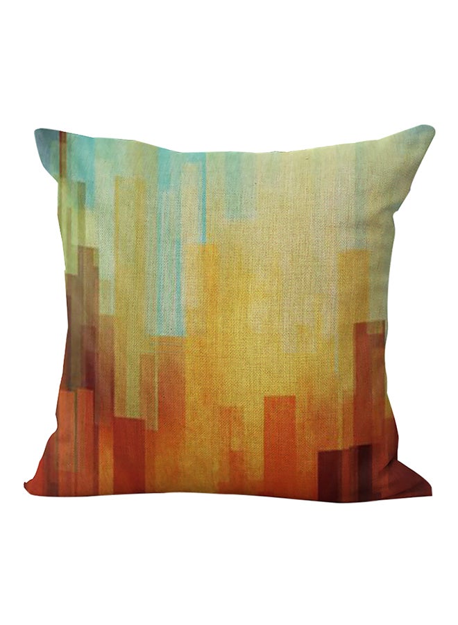 Decdeal - Decorative Geometric Pattern Cushion Cover Multicolour 45 x 45cm - Image 1